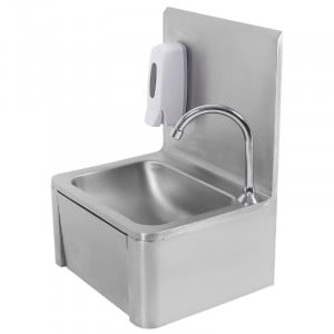 Stainless Steel Knee-Operated Hand Wash - Dynasteel