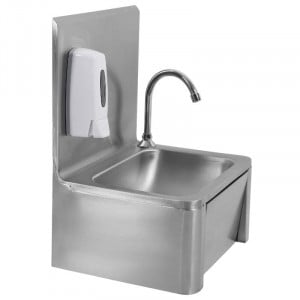 Stainless Steel Knee-Operated Hand Wash - Dynasteel