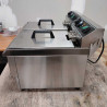Professional Deep Fryer 2 x 13 L with Drain - Dynasteel: Performance and durability for your kitchen
