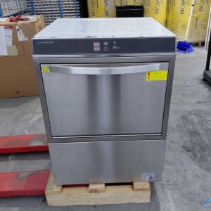 Profesionalna perilica posuđa s dozatorom sredstva za ispiranje i deterdženta te pumpom za pražnjenje - 50 x 50 cm - Dynasteel