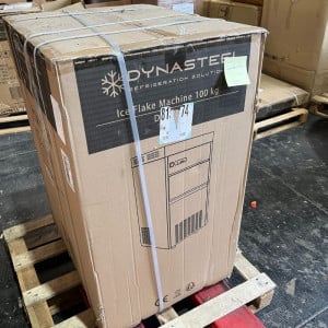 Stroj za drobljeni led - Dynasteel 100 kg: Profesionalna kvaliteta