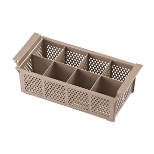 Profesionalna perilica posuđa s dozatorom sredstva za ispiranje i deterdženta te pumpom za pražnjenje - 50 x 50 cm - Dynasteel