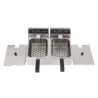 Friteza Profesionalna - 2 x 10 L - Dynasteel