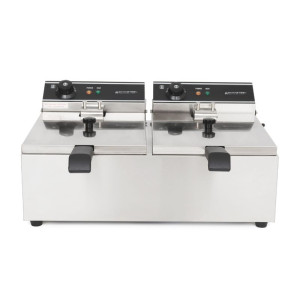 Professional Deep Fryer - 2 x 10 L - Dynasteel