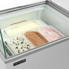 Static Ice Cream Display Case - 4 x 5 L