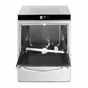 Profesionalna perilica posuđa s dozatorom sredstva za ispiranje i deterdženta te pumpom za pražnjenje - 50 x 50 cm - Dynasteel