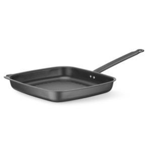Poêle à Griller Rainurée Carrée - 480 x 282 mm - HENDI