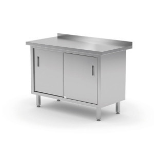 Zidni Stol - Ormar s Kliznim Vratima - L 1400 x P 600 mm - HENDI
