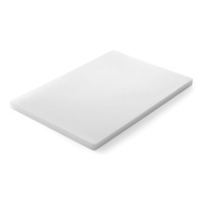 Daska za rezanje 450 x 300 mm - Bijela - HENDI
