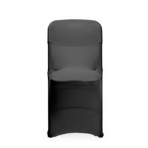 Housse de Chaise Pliante - Noir - HENDI