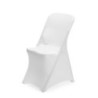 Folding Chair Cover - White - HENDI