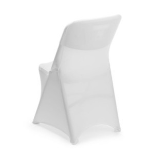 Folding Chair Cover - White - HENDI