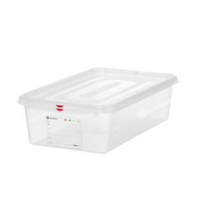 Bac GN 1/1 Transparent in PP - 21 L - HENDI