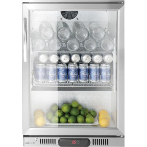 Réfrigérateur de Bar 1 Porte Vitré - 97 L  - HENDI