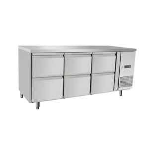 Réfrigérateur Comptoir 6 Tiroirs - 420 L - HENDI