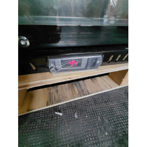 Arrière-Bar Hladnjak Skinplate - 3 Staklena Vrata na Šarke - 328 L - Dynasteel