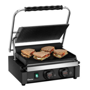 Grill Kontakt Panini - Rebraste Ploče - Bartscher