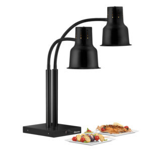 Double Black Heat Lamp - 500 W - Bartscher