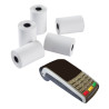 Rolo termalnog papira za POS bankovne kartice - 57 x 60 mm - Paket od 10