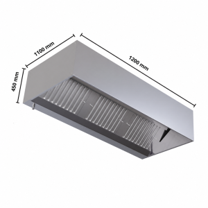 Nape kockasta 1100 LED bez motora - Dynasteel kvaliteta inox AISI 304