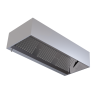 Hotte Cubique Led 2000mm Sans Moteur Dynasteel - Professionnelle Premium