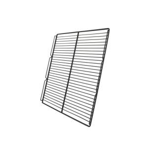Crna rešetka za vitrine za piće crne boje s 2 staklena vrata - 450 L - CombiSteel