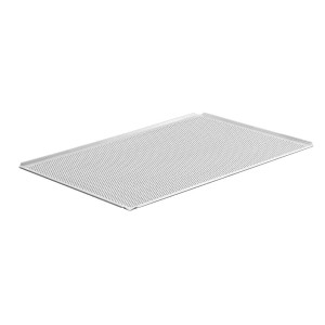 Plaque Pâtissière Aluminium Perforée - L 600 x P 400 mm Reconditionnée