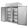 Pozitivni rashladni ormar 1400 L Inox GN 2/1 – 2 vrata