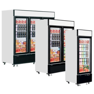 Vitrine Congélateur Verticaux Blanc - 405 L - TEFCOLD