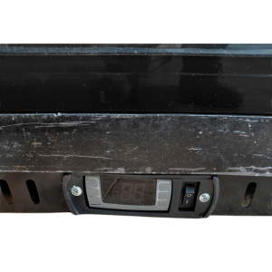 Refrigerated Back Bar Skinplate - 3 Sliding Glass Doors - 328 L - Dynasteel