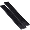 Tapis za bar PVC 59 cm Crni — Ocjeđivač Pult CHR