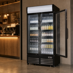 Vitrine za piće 736 L 2 staklena vrata 2-8 °C R290