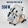 Profesionalni rezač povrća 550 W — 2 otvora, Alu