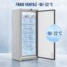 Zamrzivač Ormar 590 L Inox Ventilirano Hlađenje -22 °C