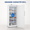 Zamrzivač 510 L Ventilirani -18/-22°C Bijeli