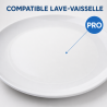 Okrugli tanjur melamin Ø 17,7 cm bijeli - Set od 10