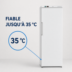 Ventilirani rashladni ormar 527 L +2/+8 °C — Puna vrata