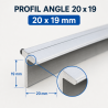 Par kliznih vodilica 645 mm Hladnjak ormara 1400 L