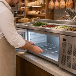 Grille pour Saladette 560 x 330 mm — Plastificirana polica