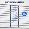 Grille pour Saladette 560 x 330 mm — Plastificirana polica