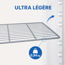 Grille pour Saladette 560 x 330 mm — Plastificirana polica