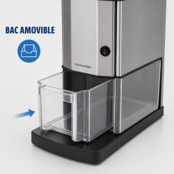 Električni drobilica leda 12 kg/h 60 W Inox