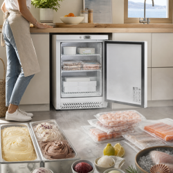 Mini negativni hladnjak 170 L -18°C bijeli