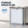 Mini negativni hladnjak 170 L -18°C bijeli