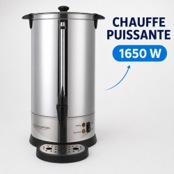 Percolator Profesional 14 L 100 Šalica 1650 W Inox