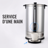 Percolator Profesional 14 L 100 Šalica 1650 W Inox