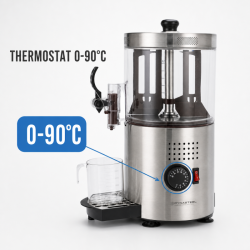 Chocolatijera Profesionalna 3 L 1200 W — Termostat 90°C