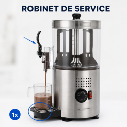 Chocolatijera Profesionalna 3 L 1200 W — Termostat 90°C