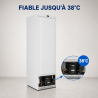 Pozitivni rashladni ormar 380 L 0/+8°C puna vrata