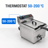 Profesionalna friteza 13 L 3000 W s ispuštanjem - Inox